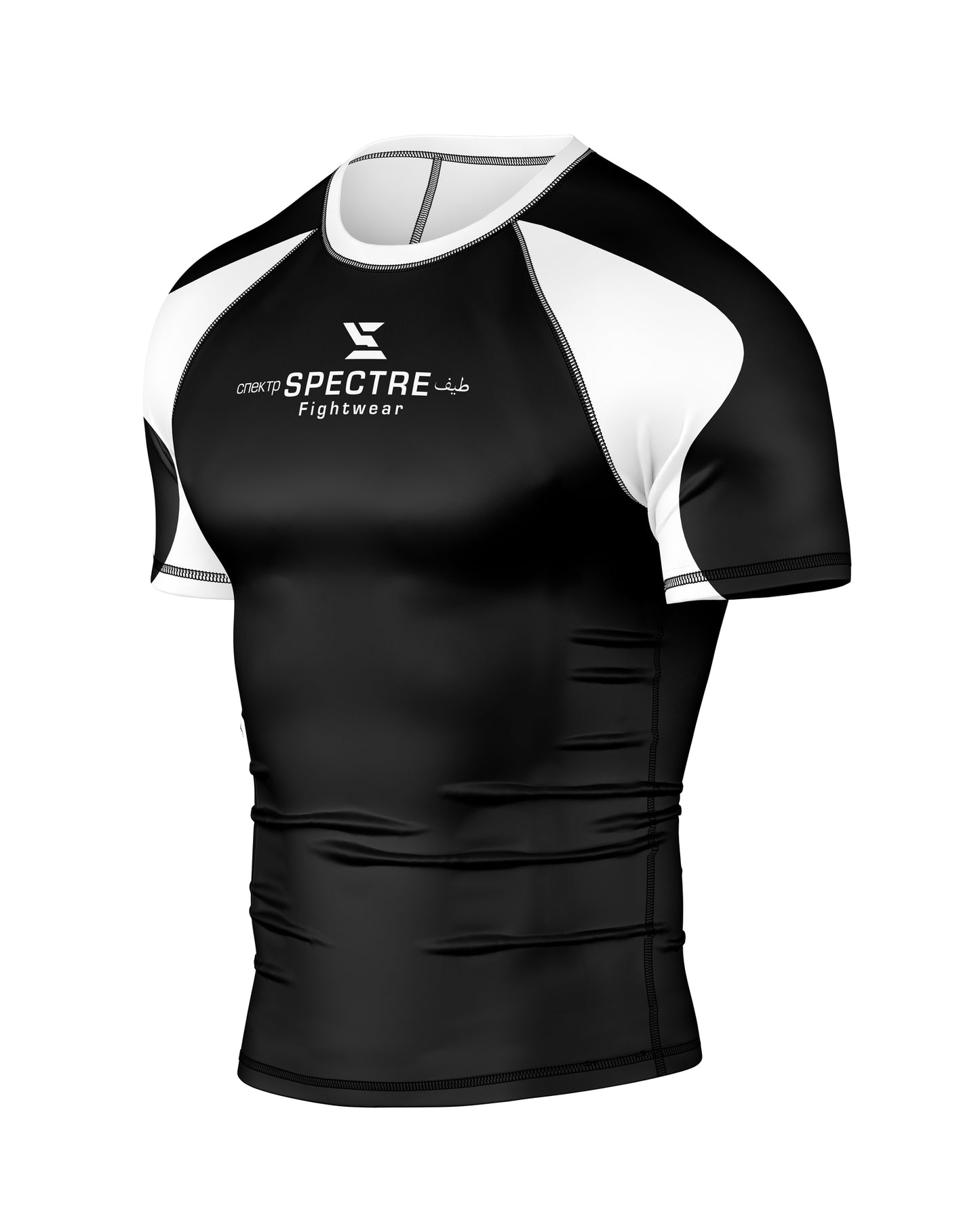 SPECTRE RASGHGUARD - Community collection - BLACK & WHITE